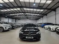 Used Mercedes CLA200 AMG line 163 HP (119 kW) 2019 Black Coupe