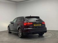 Used Audi A3 Black Edition 150 HP (110 kW) 2018 Black Sedan
