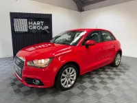 Begagnad Audi A1 Sport 122 HK (89 kW) 2014 Röd Halvkombi