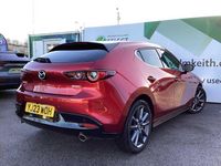 Begagnad Mazda 3 Exclusive-Line 2023 Röd Halvkombi