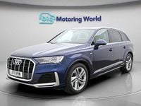 Used Audi Q7 S-Line 335 HP (246 kW) 2022 Blue SUV