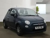 Used Fiat 500 Pop 69 HP (50 kW) 2013 Blue Hatchback