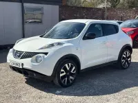 Used Nissan Juke N-TEC 2014 White SUV