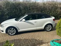 Used Audi A3 Cabriolet Sport 105 HP (77 kW) 2012 White Cabriolet