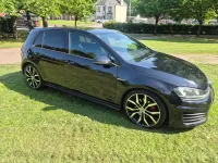 Used VW Golf VII GTD 2016 Black Hatchback