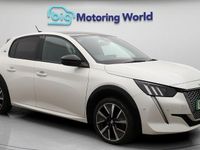 Used Peugeot e-208 Premium 100 kW (136 HP) 2022 White Hatchback