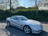 Käytetty Mercedes SL350 272 HP (200 kW) 2007 Hopea Avoauto