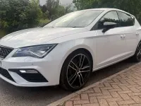 Used Seat Leon CUPRA 290 HP (213 kW) 2018 White Hatchback