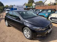 Used VW Polo SE 65 HP (47 kW) 2019 Black Hatchback