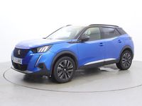 Used Peugeot e-2008 Premium 100 kW (136 HP) 2022 Blue SUV