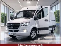 Used Mercedes Sprinter Progressive 141 HP (103 kW) 2021 White Van