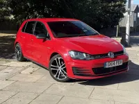 Used VW Golf VII GTD 2014 Red Hatchback