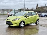 Used Ford Fiesta 95 HP (69 kW) 2011 Green Hatchback