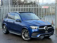 Used Mercedes GLE400 AMG line 2019 Blue Estate