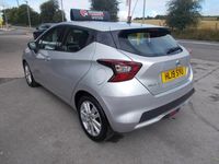 Used Nissan Micra Acenta 2019 Silver Hatchback
