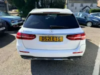 Used Mercedes E300 AMG line 2021 White Estate