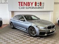 Used BMW 520 M Sport 190 HP (139 kW) 2018 Blue Sedan