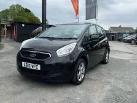 Used Kia Venga 2012 Black Hatchback