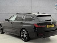 Used BMW 320 Sport Line 190 HP (139 kW) 2021 Black Estate