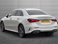 Used Mercedes A250 AMG line 218 HP (160 kW) 2020 Digital white Sedan