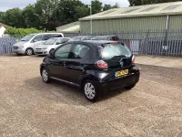 Used Toyota Aygo 68 HP (50 kW) 2013 Black Hatchback
