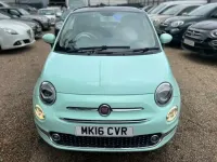 Used Fiat 500 Lounge 69 HP (50 kW) 2016 Green Hatchback