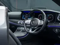 Used Mercedes E400 AMG line 340 HP (250 kW) 2019 Grey Cabriolet