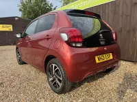 Used Peugeot 108 Active 72 HP (52 kW) 2021 Red Hatchback