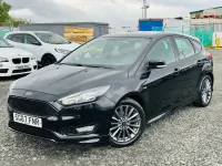 Used Ford Focus ST-Line 2017 Black Hatchback