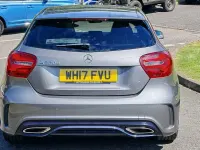 Used Mercedes A220 AMG line 177 HP (130 kW) 2017 Mountain grey Hatchback