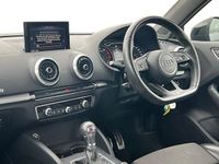 Used Audi A3 Black Edition 150 HP (110 kW) 2017 Grey Sedan