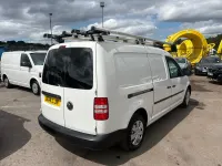 Used VW Caddy Maxi Startline 102 HP (75 kW) 2014 White MPV