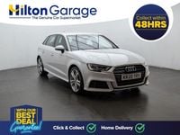 Used Audi A3 Sportback S-Line 150 HP (110 kW) 2020 White Hatchback