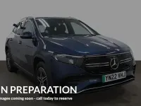 Used Mercedes EQA300 AMG line 167 kW (228 HP) 2022 Blue SUV