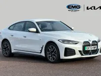 Begagnad BMW i4 M Sport 250 kW (340 HK) 2022 Vit Sedan