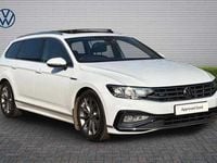 Used VW Passat R-line 150 HP (110 kW) 2023 Glacier white Estate