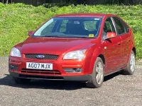 Used Ford Focus Style 100 HP (73 kW) 2007 Red Hatchback