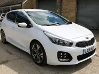 Used Kia Ceed GT-Line 2018 White Hatchback