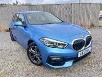 Used BMW 118 Sport Line 2021 Blue Hatchback