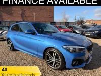 Used BMW 116 Efficient Dynamics 2018 Blue Hatchback