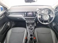 Used Skoda Fabia Comfort 80 HP (58 kW) 2022 Blue Hatchback