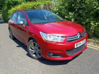 Used Citroën C4 SELECTION 120 HP (88 kW) 2014 Red Hatchback
