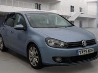 Used VW Golf VI GT 140 HP (102 kW) 2009 Blue Hatchback