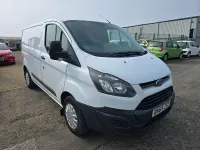 Used Ford Transit Custom 100 HP (73 kW) 2015 White Van