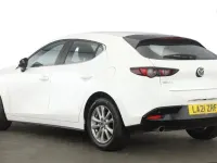 Used Mazda 3 Luxury 2021 White Hatchback
