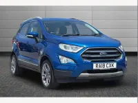 Used Ford Ecosport Titanium 125 HP (91 kW) 2018 Blue SUV