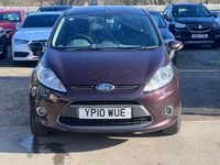 Used Ford Fiesta Zetec 96 HP (70 kW) 2010 Red Hatchback