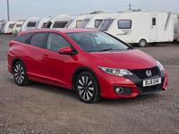 Begagnad Honda Civic SR 2016 Röd Kombi