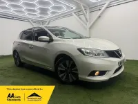 Używany Nissan Pulsar Tekna 2014 Biały Hatchback