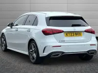 Used Mercedes A200 Executive 175 HP (128 kW) 2023 Digital white Hatchback